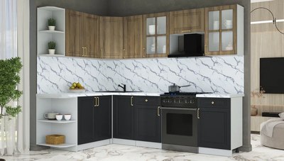 Кухонный гарнитур Интерлиния Мила Шато 1.7x2.6 LV