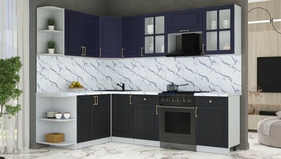 Кухонный гарнитур Интерлиния Мила Шато 1.7x2.6 LV