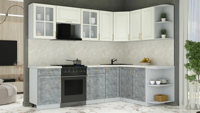 Кухонный гарнитур Интерлиния Мила Шато 1.7x2.6 PR