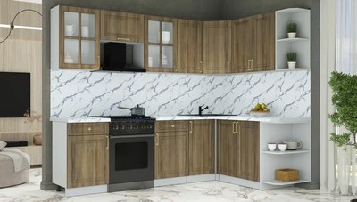 Кухонный гарнитур Интерлиния Мила Шато 1.7x2.6 PR