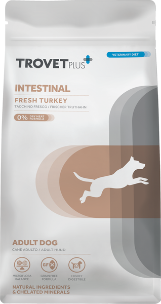 Сухой корм для собак Trovet Plus Adult Dog Intestinal Fresh Turkey - фото