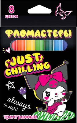 Фломастеры Centrum Куроми треугольные / 75598 - фото