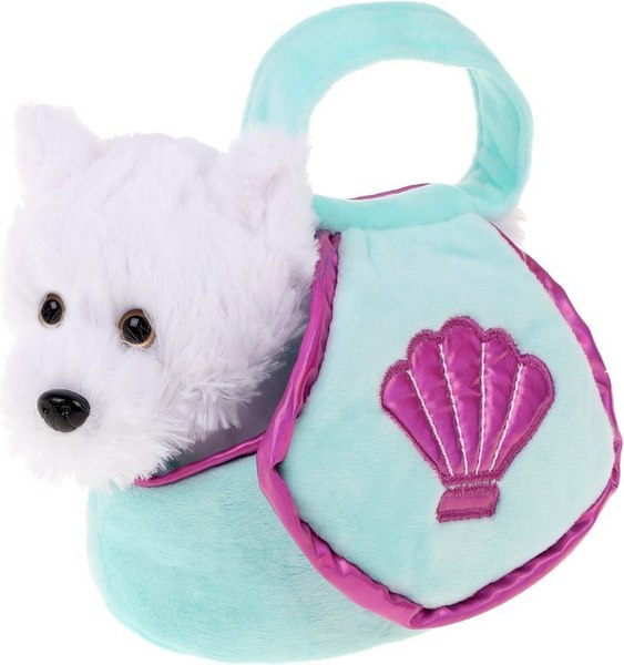 Детская сумка Fluffy Family Щенок в сумочке Ракушка / 682314 - фото