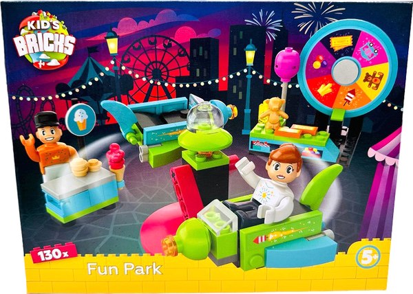 Конструктор Centrum Kids Brick's Парк развлечений / 4062004 - фото