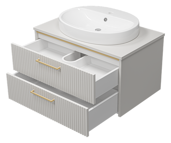 Тумба под умывальник Brevita Elche 80 / ELC-01080-0502Я