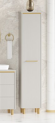 Шкаф-пенал для ванной Brevita Elche 35 / ELC-05035-010R - фото