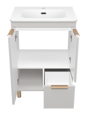 Тумба под умывальник Brevita Risacca Crema 60 / RIS-06060-0342Я