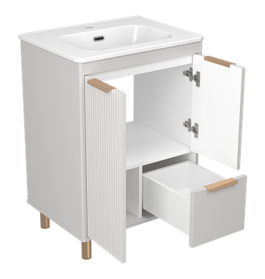 Тумба под умывальник Brevita Risacca Crema 60 / RIS-06060-0342Я