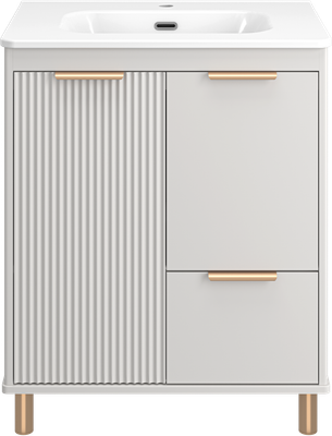 Тумба под умывальник Brevita Risacca Crema 70 / RIS-06070-0342Я - фото