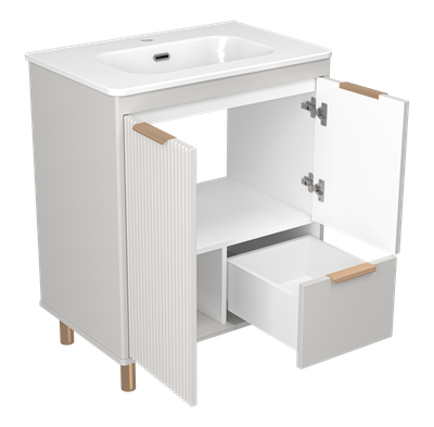 Тумба под умывальник Brevita Risacca Crema 70 / RIS-06070-0342Я