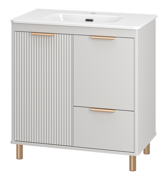 Тумба под умывальник Brevita Risacca Crema 80 / RIS-06080-0342Я