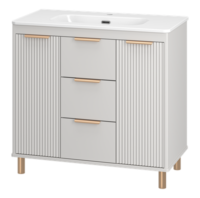 Тумба под умывальник Brevita Risacca Crema 90 / RIS-06090-0342Я