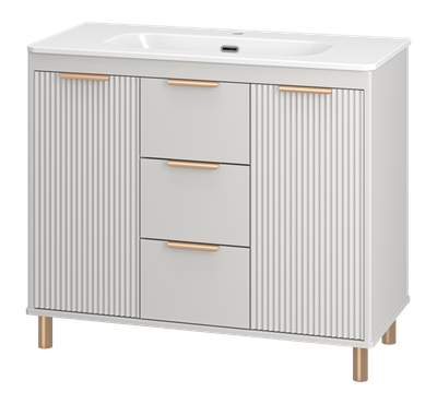 Тумба под умывальник Brevita Risacca Crema 100 / RIS-06100-0342Я