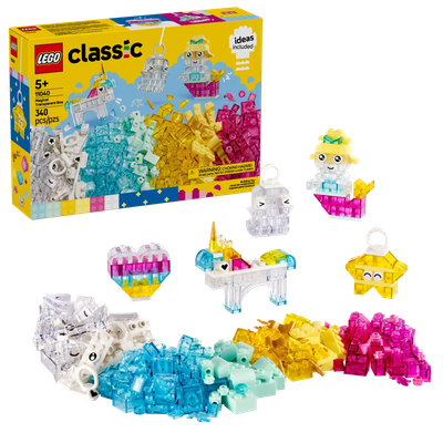 Конструктор Lego Classic Прозрачные блоки 11040