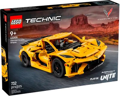 Конструктор Lego Technic Chevrolet Corvette 42205 - фото