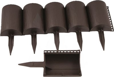 Бордюр садовый Протэкт Пеньки 1.6м 6499