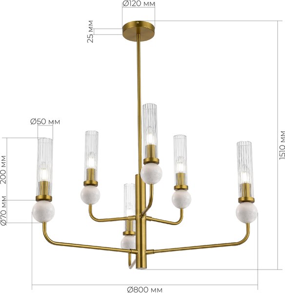 Люстра ST Luce SL1244.303.06
