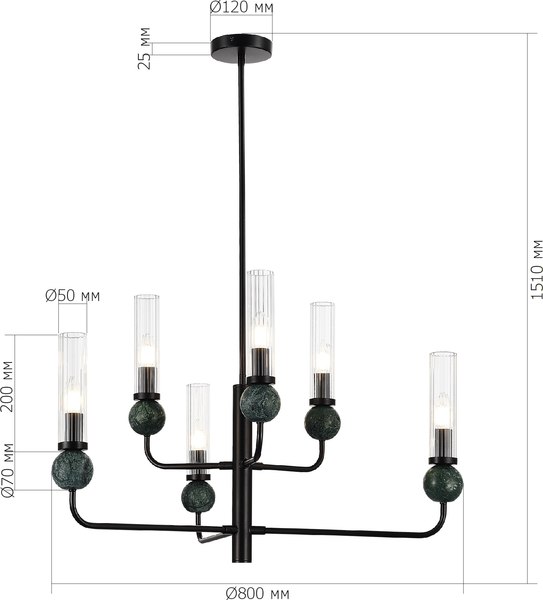 Люстра ST Luce SL1244.403.06