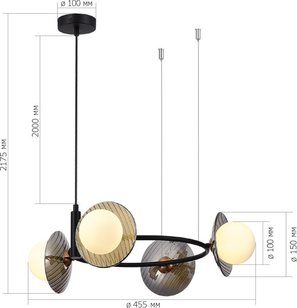 Люстра ST Luce SL1521.403.04