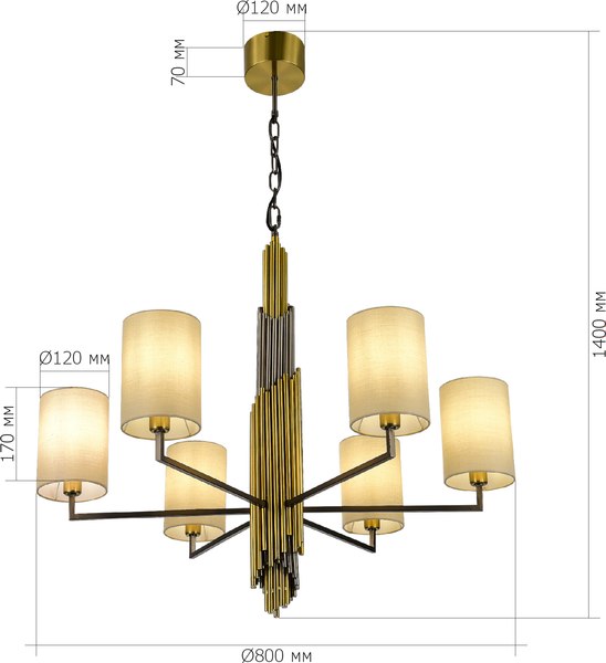 Люстра ST Luce SL1638.303.06