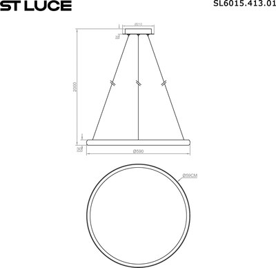 Потолочный светильник ST Luce SL6015.413.01