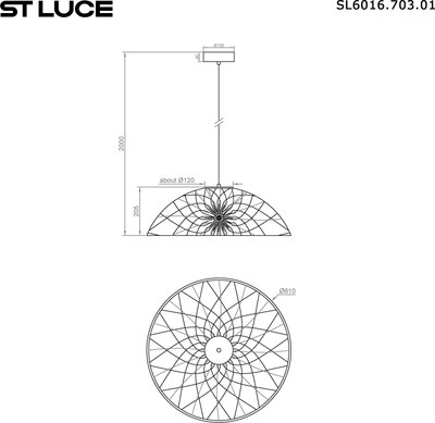 Люстра ST Luce SL6016.703.01