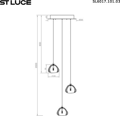 Люстра ST Luce SL6017.101.03