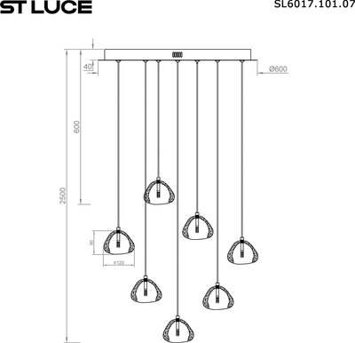 Люстра ST Luce SL6017.101.07