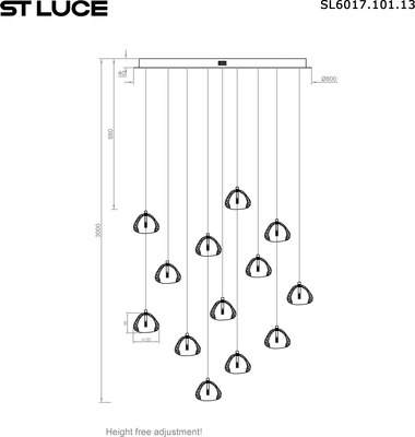Люстра ST Luce SL6017.101.13