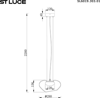 Потолочный светильник ST Luce SL6019.303.01