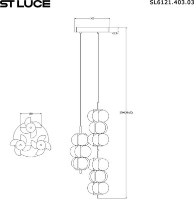 Люстра ST Luce SL6121.403.03