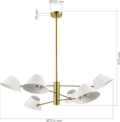 Люстра Evoluce SLE1253-353-06