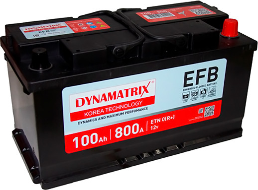 Автомобильный аккумулятор Dynamatrix-Korea DEL1000 - фото
