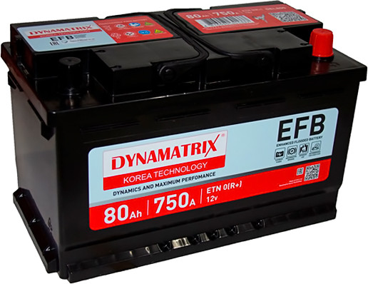 Автомобильный аккумулятор Dynamatrix DEL800 - фото