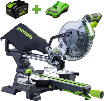 Торцовочная пила Greenworks GD24MS216 - фото