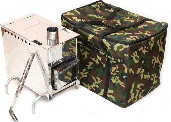 Палатка-баня СИБТЕРМО 01320100.01 (с полом, печью и каменкой)