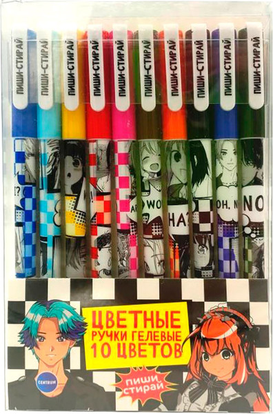 Набор гелевых ручек Centrum Аниме / 71703 - фото