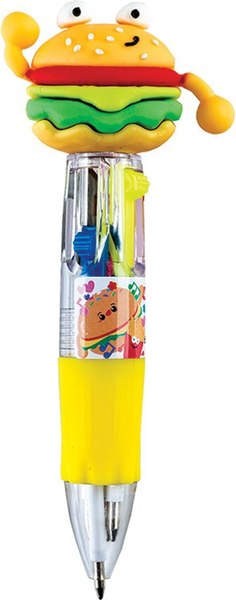 Ручка шариковая Centrum Пицца и Гамбургер / 80095Р - фото