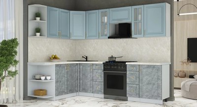 Кухонный гарнитур Интерлиния Мила Шато 1.7x2.7 LV