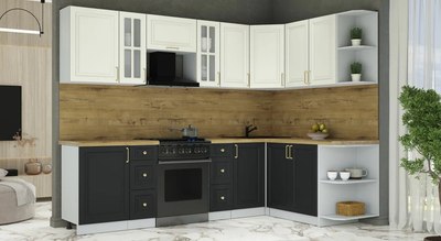 Кухонный гарнитур Интерлиния Мила Шато 1.7x2.7 PR