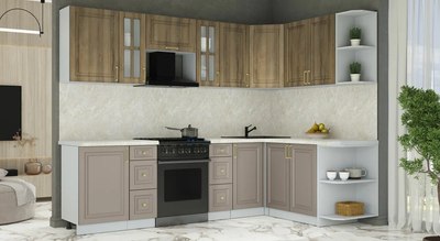 Кухонный гарнитур Интерлиния Мила Шато 1.7x2.7 PR