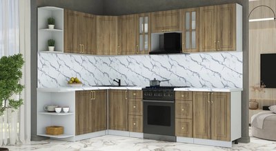 Кухонный гарнитур Интерлиния Мила Шато 1.7x2.8 LV