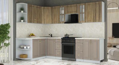 Кухонный гарнитур Интерлиния Мила Шато 1.7x2.8 LV