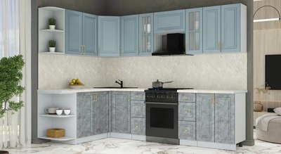 Кухонный гарнитур Интерлиния Мила Шато 1.7x2.8 LV