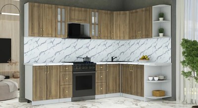 Кухонный гарнитур Интерлиния Мила Шато 1.7x2.8 PR