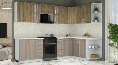 Кухонный гарнитур Интерлиния Мила Шато 1.7x2.8 PR