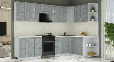 Кухонный гарнитур Интерлиния Мила Шато 1.7x2.8 PR