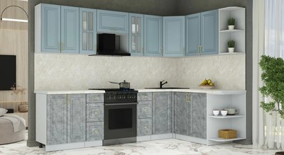 Кухонный гарнитур Интерлиния Мила Шато 1.7x2.8 PR