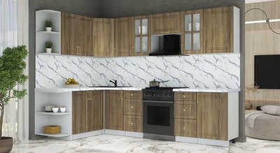 Кухонный гарнитур Интерлиния Мила Шато 1.7x2.9 LV