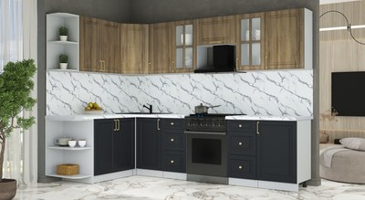 Кухонный гарнитур Интерлиния Мила Шато 1.7x2.9 LV